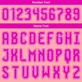 Custom Pink Purple Rose Red Basketball Jersey Uniform Suit Printed Your Logo Name Number