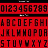 Custom Red Hoodie Sweatshirt Set for Men Women Youth Tops and Pants Set Tracksuit