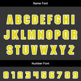 Custom Yellow Uniform Jersey Kids Adults Personalized Set Jersey Shirt