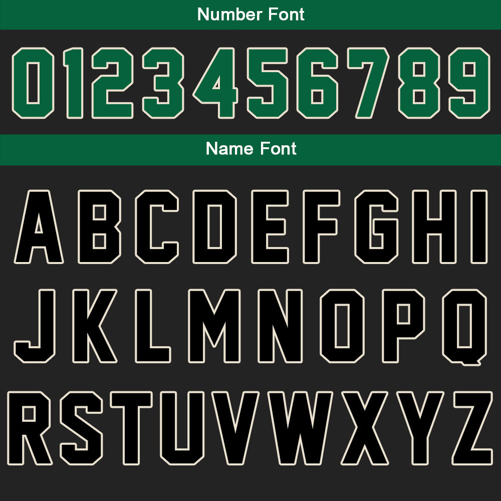 Custom Green Black Varsity Jackets for Men Women Youth Personalized Letterman Jackets
