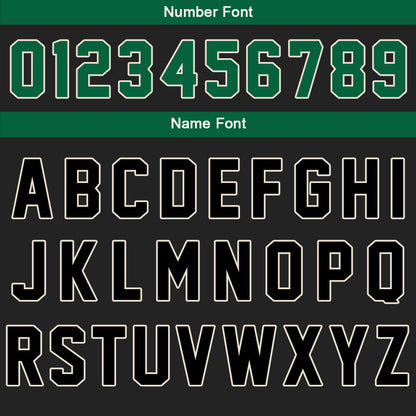 Custom Green Black Varsity Jackets for Men Women Youth Personalized Letterman Jackets