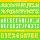 Custom Neon Green-Yellow Basketball Jersey for Men Women Adult Youth Stitched Name Number Logo
