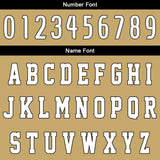 Custom Brown Black Basketball Jersey Uniform Suit Printed Your Logo Name Number