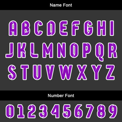 Custom Gray Violet Basketball Jersey Uniform Suit Printed Your Logo Name Number