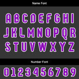 Custom Gray Violet Basketball Jersey Uniform Suit Printed Your Logo Name Number