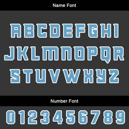 Custom Blue Basketball Jersey Uniform Suit Printed Your Logo Name Number