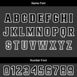 Custom Black Ash Basketball Jersey Uniform Suit Printed Your Logo Name Number