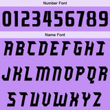Custom Purple Black Reversible Basketball Suit for Adults and Kids Personalized Jersey