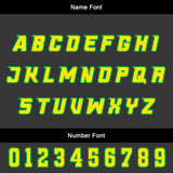 Custom Green Yellow Basketball Jersey Uniform Suit Printed Your Logo Name Number