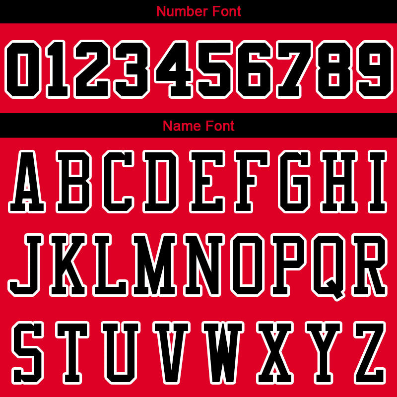 Custom Stitched Basketball Jersey for Men, Women And Kids Red-Black-White