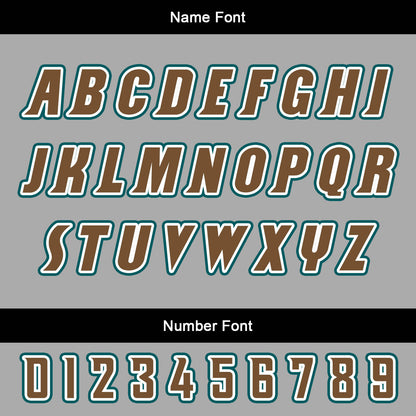 Custom Gray Green Reversible Basketball Suit for Adults and Kids Personalized Jersey