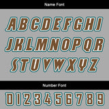 Custom Gray Green Reversible Basketball Suit for Adults and Kids Personalized Jersey