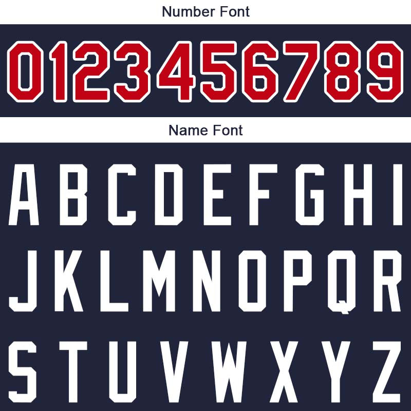Custom Stitched Basketball Jersey for Men, Women And Kids Navy-Red-White