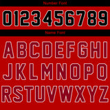 Custom Red Black Varsity Jackets for Men Women Youth Personalized Letterman Jackets