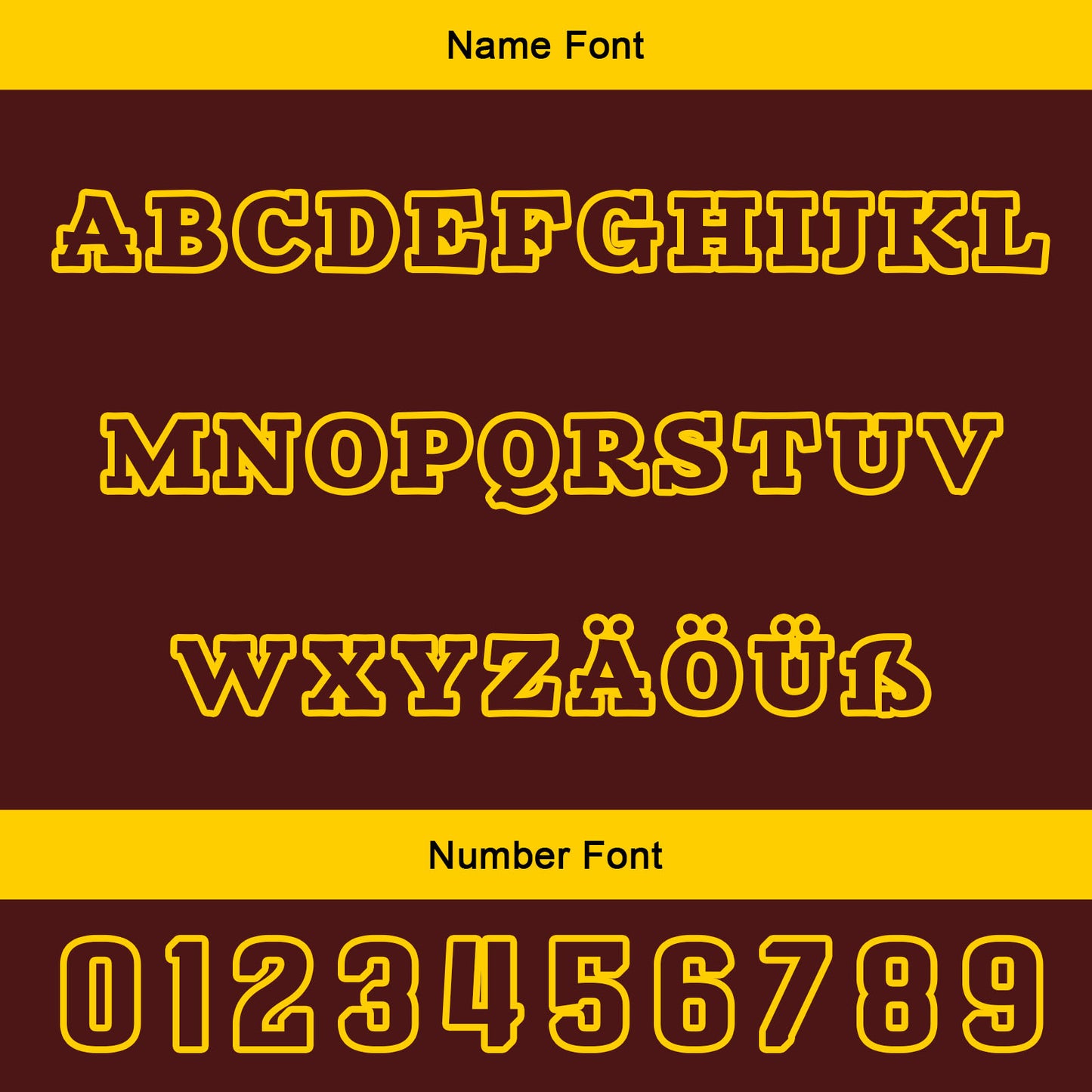 Custom Burgundy Yellow Letterman Varsity Jacket Personalized Embroidery Printing