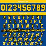 Custom Royal Yellow Varsity Jackets for Men Women Youth Personalized Letterman Jackets