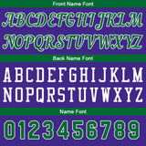 Custom Purple Green Basketball Jersey for Men Women Adult Youth Stitched Name Number Logo