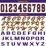 Custom White Purple Yellow Basketball Jersey for Men Women Adult Youth Stitched Name Number Logo