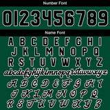 Custom Green Black Varsity Jackets for Men Women Youth Personalized Letterman Jackets