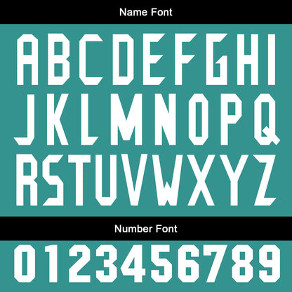 Custom Teal Basketball Jersey Uniform Suit Printed Your Logo Name Number