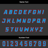 Custom Red Blue Basketball Jersey Uniform Suit Printed Your Logo Name Number