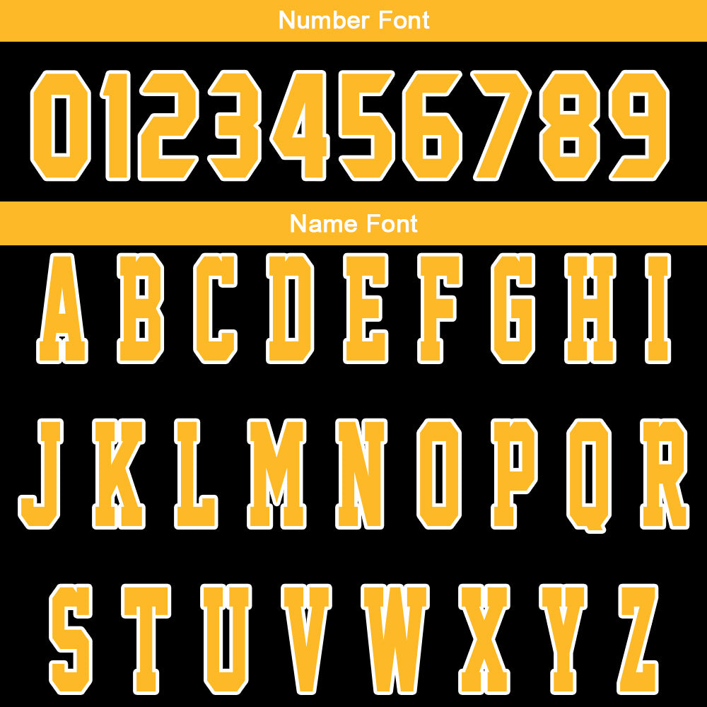 Custom Black Yellow Reversible Basketball Suit for Adults and Kids Personalized Jersey