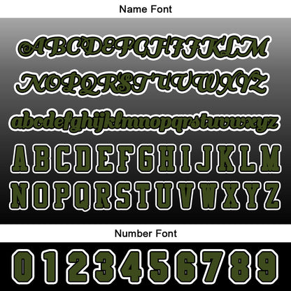Custom Gray Green Button Down Baseball Jersey for Men Women Adult Youth Print Name Number Logo