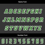 Custom Brown Green Uniform Jersey Kids Adults Personalized Set Jersey Shirt