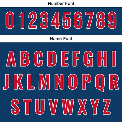 Custom Dark Blue Gray Hip Hop Baseball Jersey Stitched Printed - Personalized Name Number Shirts #BB-0919-0048