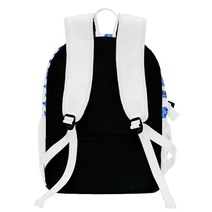Custom Sky Blue Basketball Soccer Backpack Personalized Player Names - Numbers & Team Logo #150-BP-0914-0019