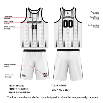 Custom Black Gray Wide Shoulder Basketball Jersey, Breathable Mesh Team Uniform for Adult & Yout