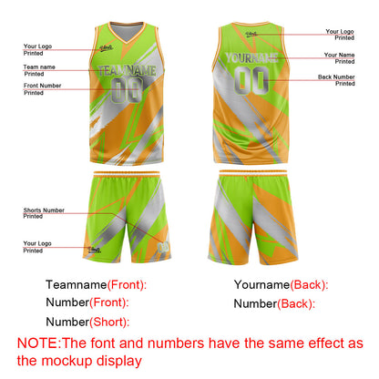 Custom Dull Green White Basketball Jersey Uniform Suit Printed Your Logo Name Number