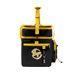 Portable Double Layer Cooler Bag - Waterproof Insulated Picnic Tote for Camping & Family Outings Black Yellow