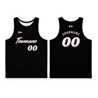 Custom Black Green Gray Wide Shoulder Basketball Jersey, Breathable Mesh Team Uniform for Adult & Yout