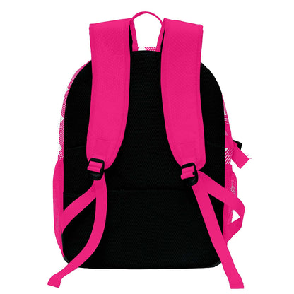 Custom Pink Basketball Soccer Backpack Personalized Player Names - Numbers & Team Logo #150-BP-0914-0015