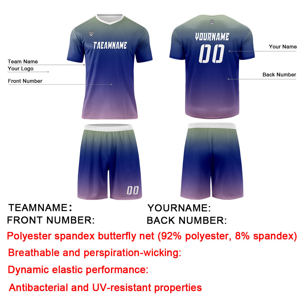 Custom Yellow Blue Pink Uniform Jersey Kids Adults Personalized Set Jersey Shirt