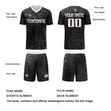 Custom Gray Silver Uniform Jersey Kids Adults Personalized Set Jersey Shirt