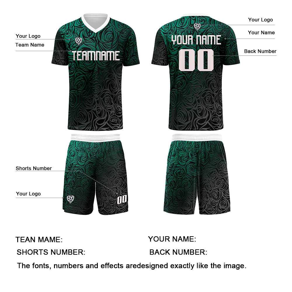 Custom Cyan Silver Uniform Jersey Kids Adults Personalized Set Jersey Shirt