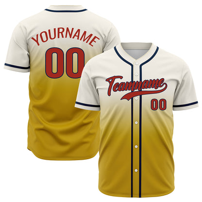 Custom Yellow Off White Hip Hop Baseball Jersey Stitched Printed - Personalized Name Number Shirts #BB-0919-0096