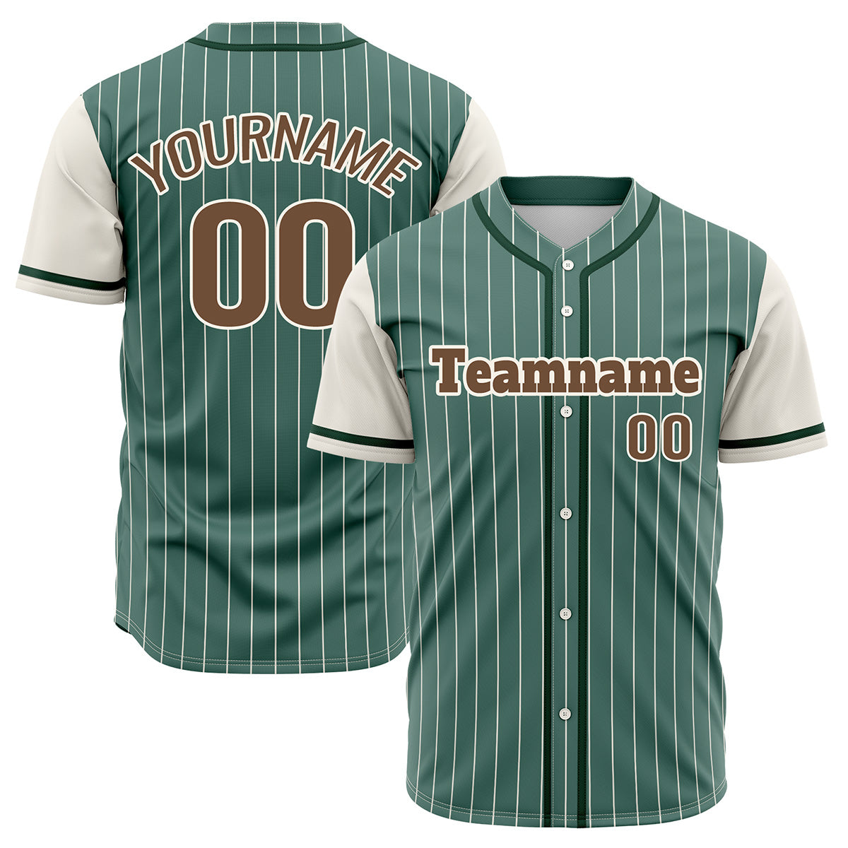 Custom Green Off White Hip Hop Baseball Jersey Stitched Printed - Personalized Name Number Shirts #BB-0919-0064