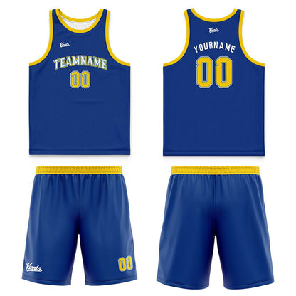 Custom White Blue Wide Shoulder Basketball Jersey, Breathable Mesh Team Uniform for Adult & Yout