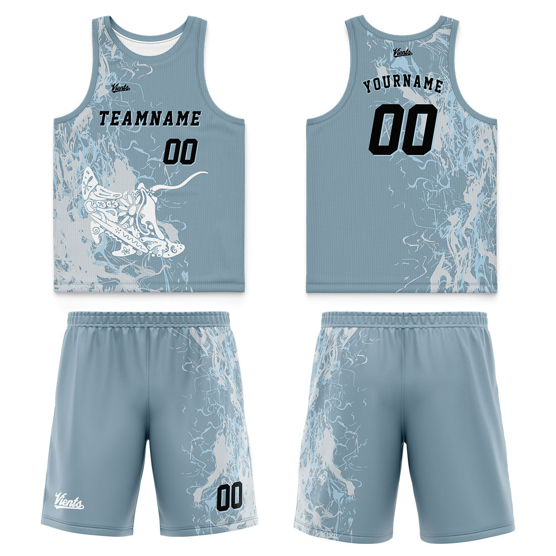 Custom Green Colorful Wide Shoulder Basketball Jersey, Breathable Mesh Team Uniform for Adult & Yout