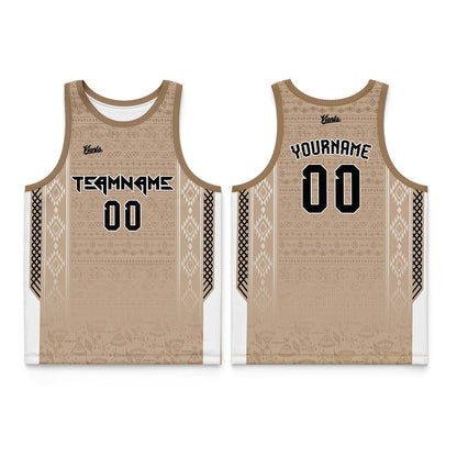 Custom Green Pink White Wide Shoulder Basketball Jersey, Breathable Mesh Team Uniform for Adult & Yout