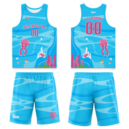 Custom Green Yellow Pink Purple Wide Shoulder Basketball Jersey, Breathable Mesh Team Uniform for Adult & Yout
