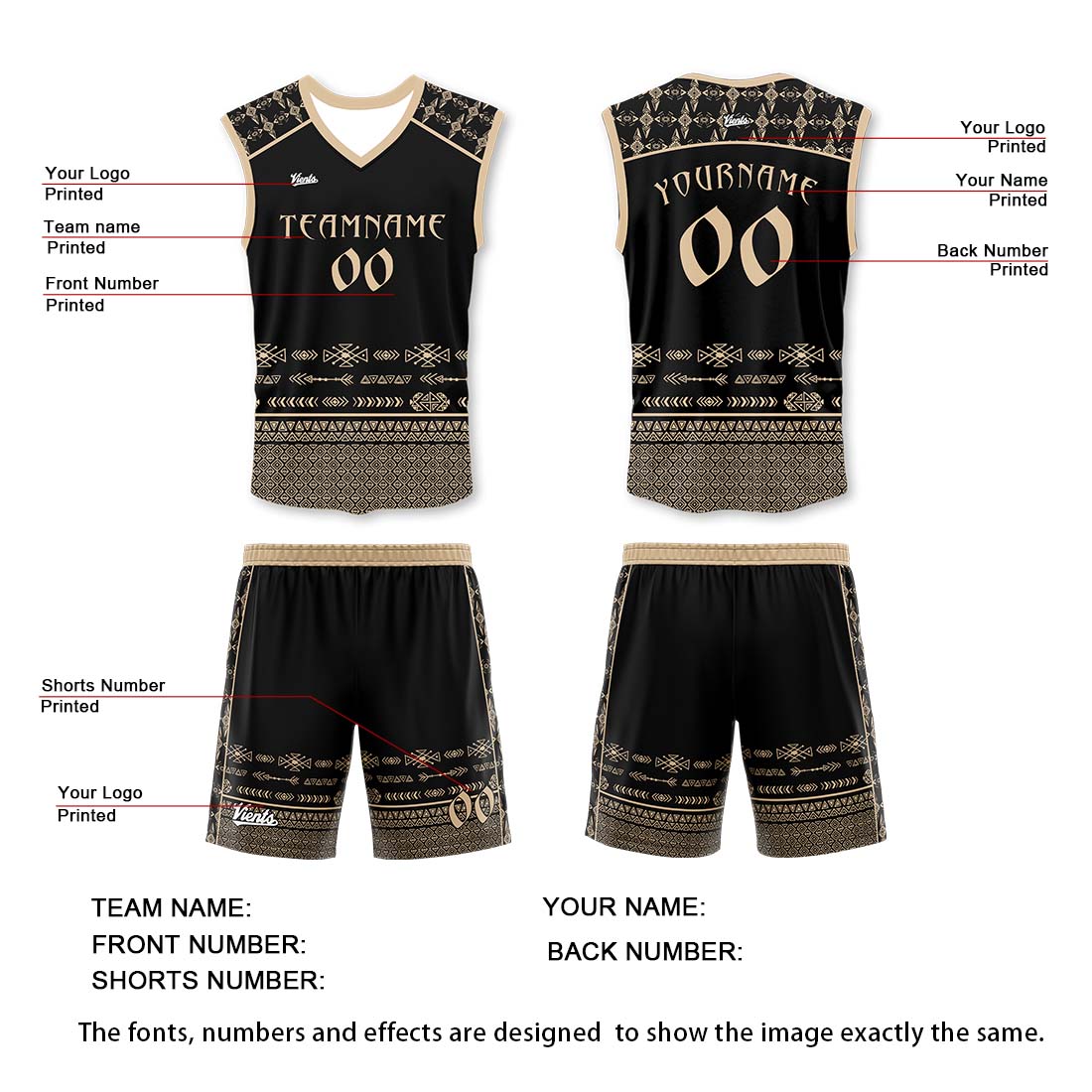 Custom Black Gold Thin Strap Basketball Jersey, Breathable Mesh Training Uniform for Adults & Youth