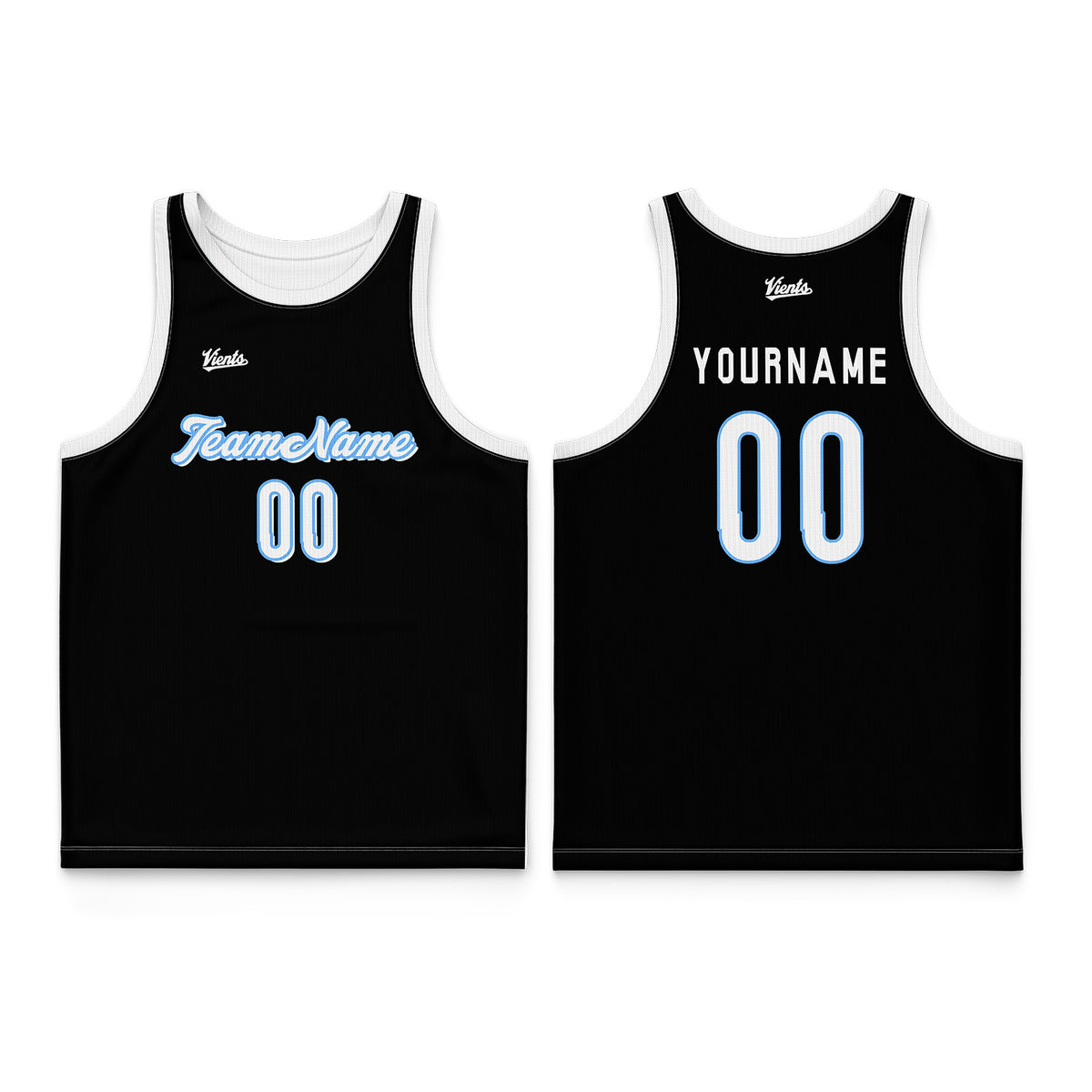 Custom Aqua Blue Black Wide Shoulder Basketball Jersey, Breathable Mesh Team Uniform for Adult & Yout