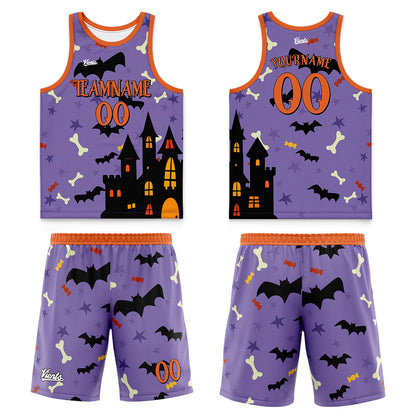 Custom Pinkish Purple Wide Shoulder Basketball Jersey, Breathable Mesh Team Uniform for Adult & Yout