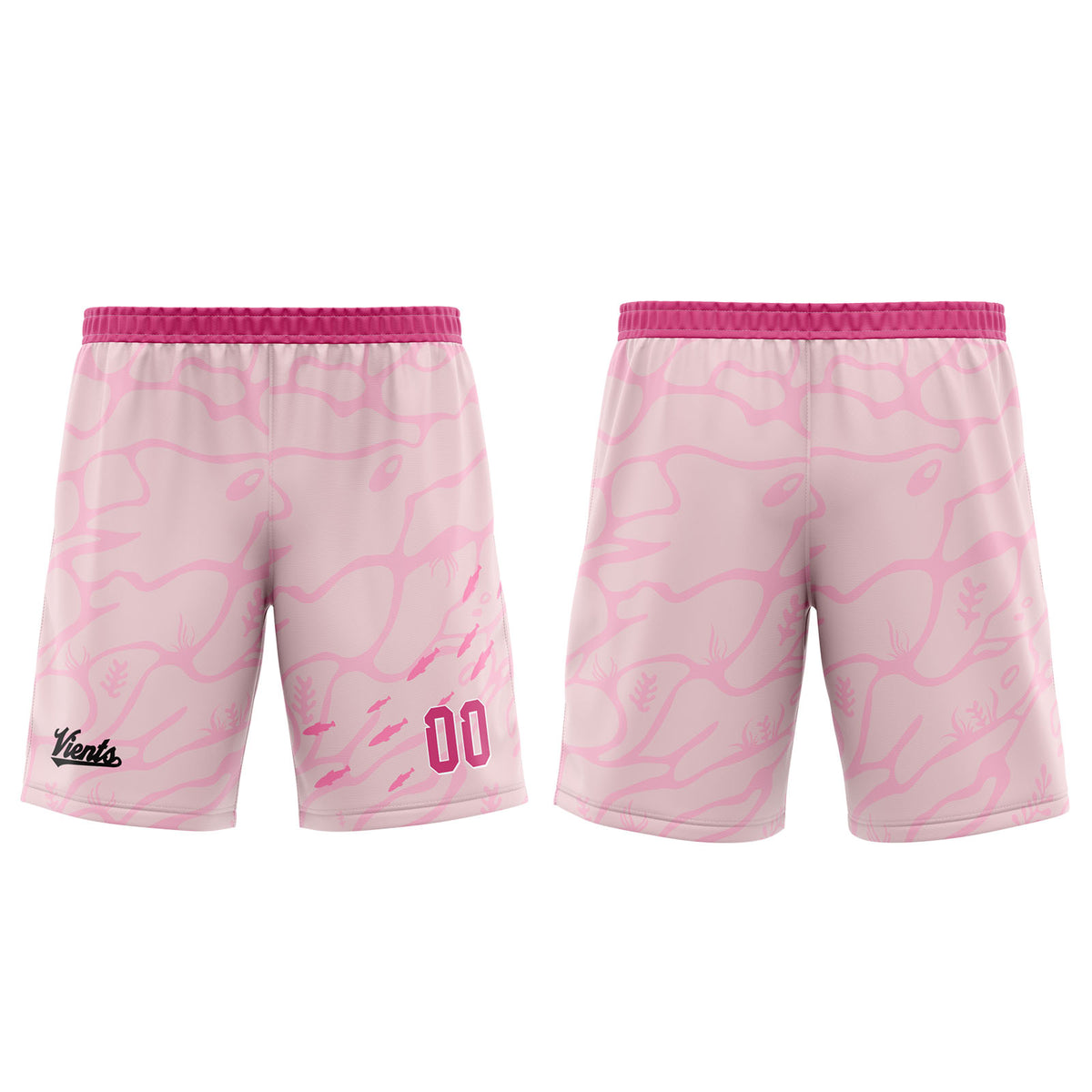 Custom Pink Wide Shoulder Basketball Jersey, Breathable Mesh Team Uniform for Adult & Yout