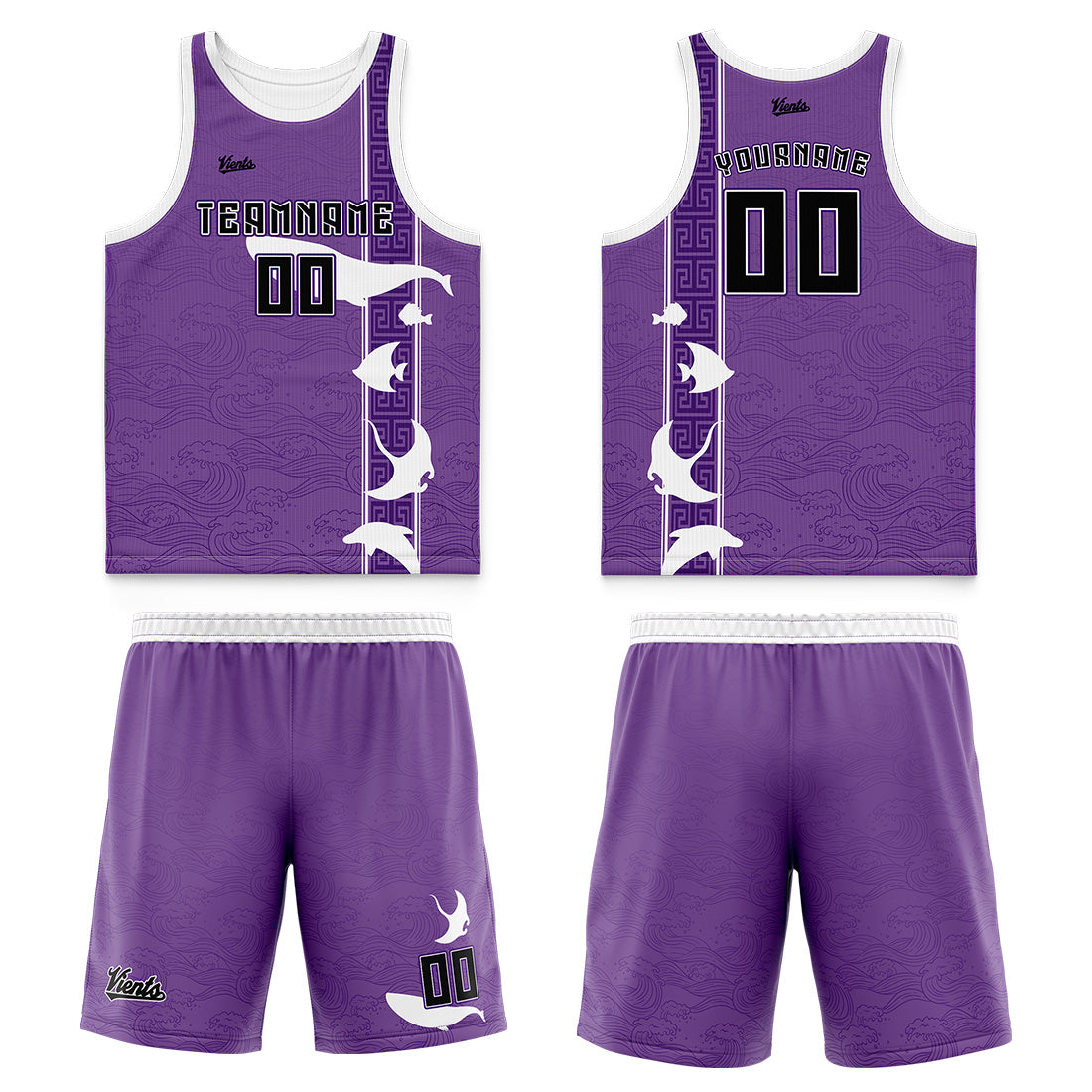 Custom Deep Purple Thin Strap Basketball Jersey - Breathable Mesh Training Uniform for Adults & Youth