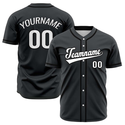 Custom Black Hip Hop Baseball Jersey Stitched & Printed & Personalized Name Number Shirts